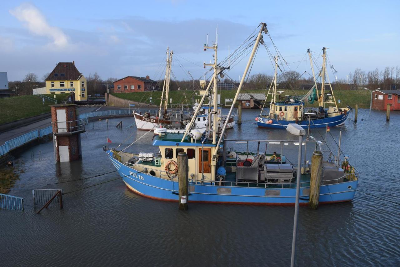 Апартаменти Heimathafen Ueber Hafen-Pub Пелльворм Екстер'єр фото
